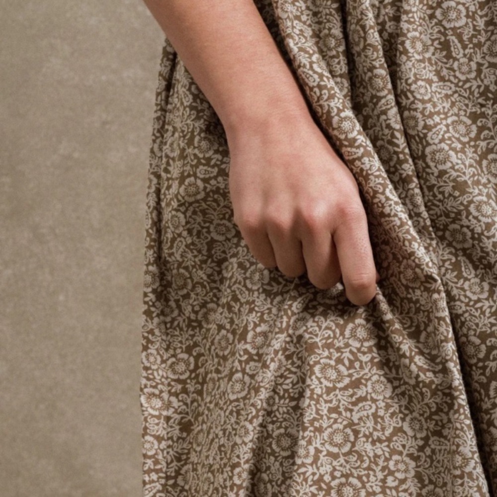 NWT Neuflora capetown brown floral dress - Picture 3 of 9